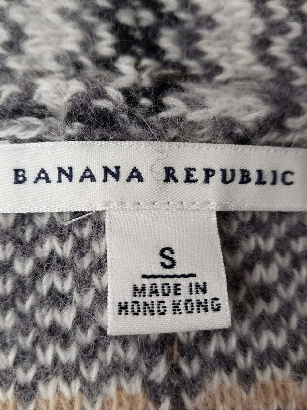 Banana Republic Wool and Angora Rabbit fur Cozy Knit Sweater - Picture 5 of 6